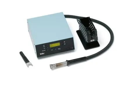 Produktfoto 1 von Weller WHA 3000V Lötstation, Typ F - Schutzkontakt Heißluft 700 W / 230V, 1-Kanal LCD