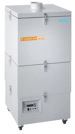 Produktfoto 1 von Weller Laser-Line 400V FT Laser Line Lötrauch-Absauger, 360 W / 230 V F7, 53 dBA