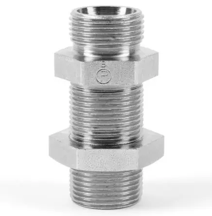 Produktfoto 1 von Parker Hydraulikanschluss Stecker 16 mm EO-2, Stecker aus Stahl Stahl, Schwarz phosphatiert, max. 250 bar