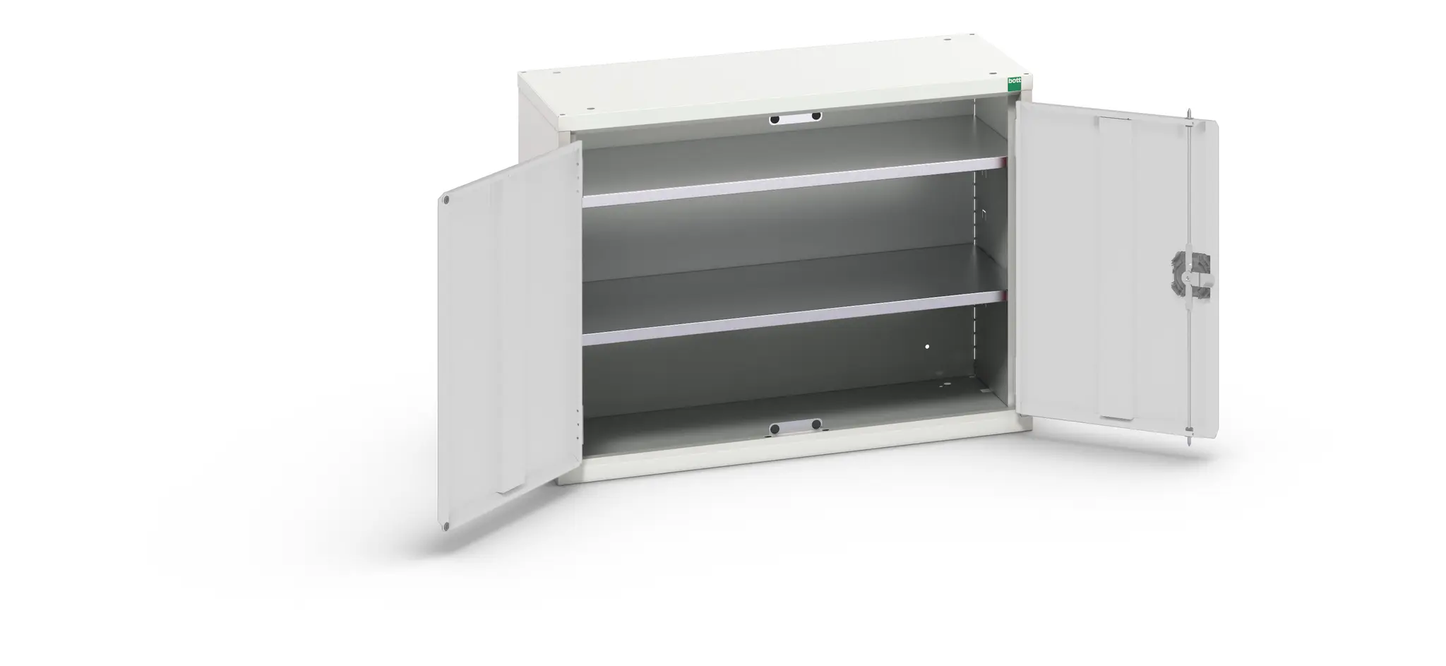 Produktfoto 1 von Bott Schrank Typ Regalschrank 2 Tür/en 2 Regal/e 600 mm 800 mm Ja 350 mm Stahlblech