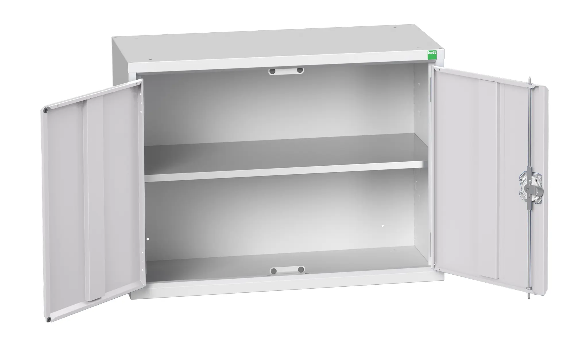 Produktfoto 1 von Bott Schrank Typ Regalschrank 2 Tür/en 1 Regal/e 600 mm 800 mm Ja 350 mm Stahlblech