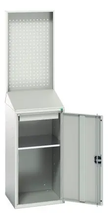 Produktfoto 1 von Bott Schrank Typ Regalschrank Freistehend 1 Tür/en 1 Regal/e 1 Schublade/n 2000 mm 525mm Abschließbar 550 mm Stahlblech