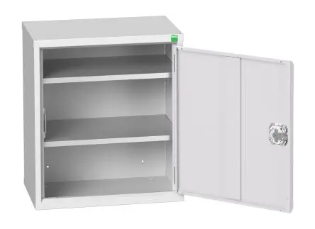 Produktfoto 1 von Bott Schrank Typ Regalschrank 1 Tür/en 2 Regal/e 600 mm 525mm Abschließbar 350 mm Stahlblech