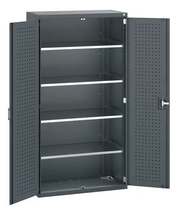 Produktfoto 1 von Bott Schrank Typ Regalschrank Freistehend 2 Tür/en 4 Regal/e 2000 mm 1050mm Abschließbar 525 mm Stahlblech