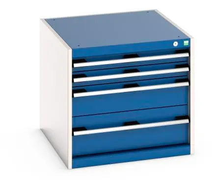 Produktfoto 1 von Bott Schrank Typ Schrank Freistehend 4 Schublade/n 600 mm 650mm Abschließbar 750 mm Stahlblech