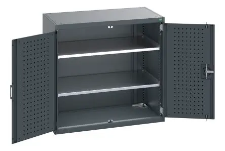 Produktfoto 1 von Bott Schrank Typ Regalschrank Freistehend 2 Tür/en 2 Regal/e 1000 mm 1050mm Abschließbar 650 mm Stahlblech