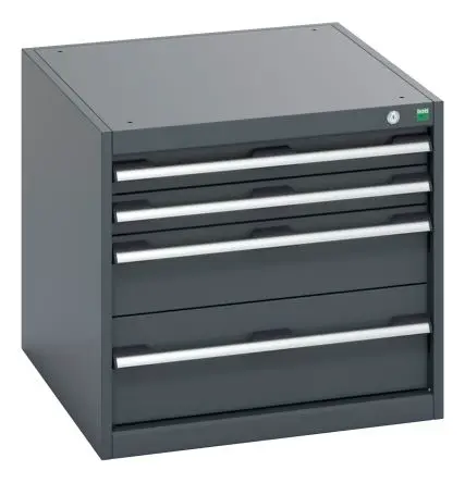 Produktfoto 1 von Bott Schrank Typ Schrank Freistehend 4 Schublade/n 600 mm 650mm Abschließbar 750 mm Stahlblech