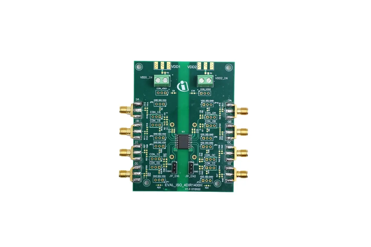Produktfoto 1 von Infineon EVAL_ISO_4DIR1400H Evaluierungsplatine, EVAL ISO 4DIR1400H Evaluierungsplatine, für Infineon ISOFACE