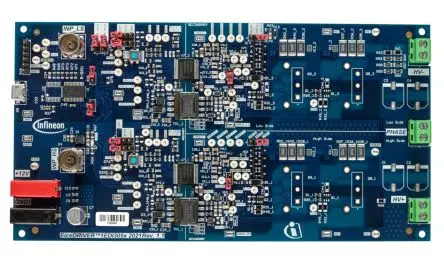 Produktfoto 1 von Infineon 1EDI305xAS Evaluierungsplatine, EiceDRIVER 1EDI305xAS Gate-Treiber-Evaluierungsboard DC/DC-Wandler, für