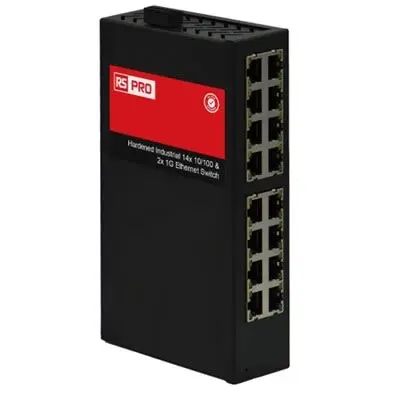 Produktfoto 1 von RS PRO RS-7416 Industrial-Ethernet-Switch 16-Port Unmanaged