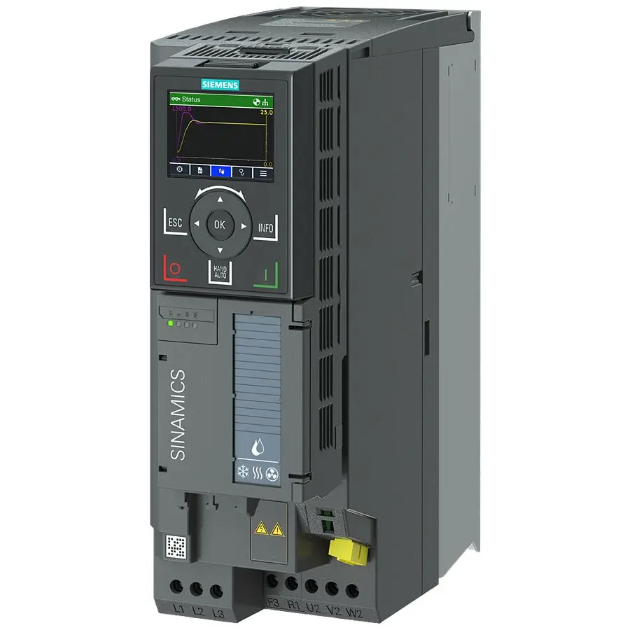 Produktfoto 1 von Siemens G120X 3-Phasen Frequenzumrichter 4 kW 240 V 23.7 A 550Hz