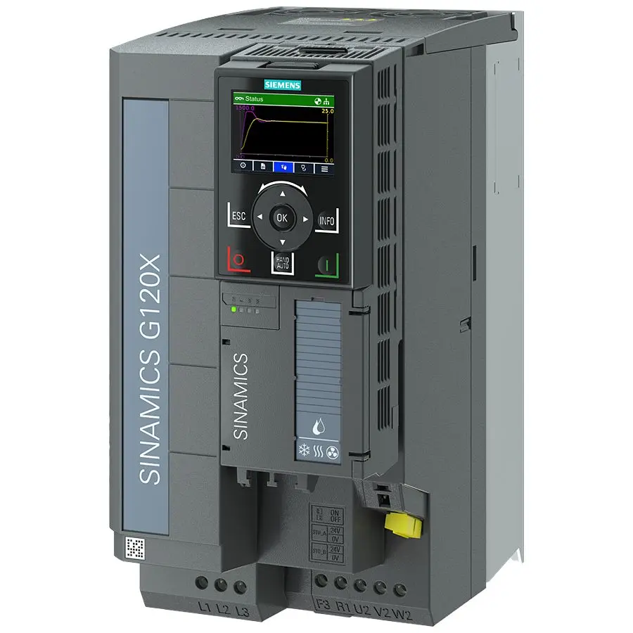 Produktfoto 1 von Siemens G120X 3-Phasen Frequenzumrichter 15 kW 480 V 43 A 550Hz