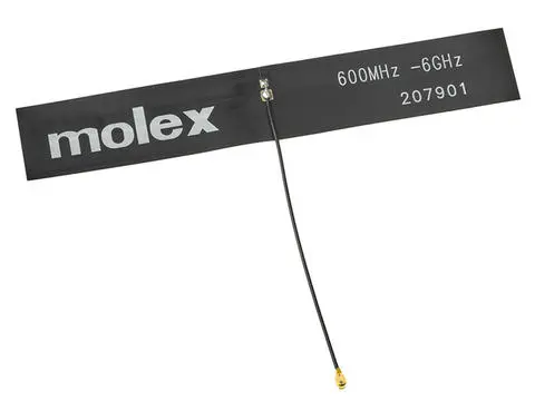 Produktfoto 1 von Molex Panel Antenne Innen- / 5.4 dBi MHF1 Stecker Rundstrahl