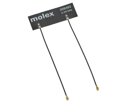 Produktfoto 1 von Molex Panel WLAN Antenne Innen- / 5.9 dBi MHF1 Stecker Rundstrahl
