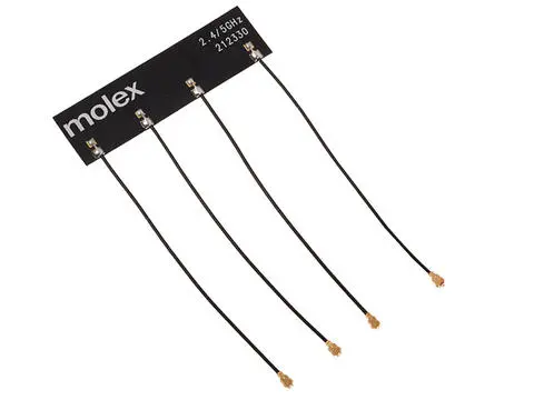Produktfoto 1 von Molex Panel WLAN Antenne Innen- / 6.3 dBi MHF1 Stecker Rundstrahl