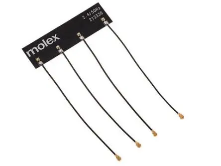 Produktfoto 1 von Molex Panel WLAN Antenne Innen- / 6.3 dBi MHF1 Stecker Rundstrahl