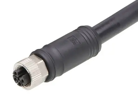 Produktfoto 1 von Brad from Molex 120500 M12 Kabel assembliert Buchse 4-polig Buchse 12A Kabel IP67