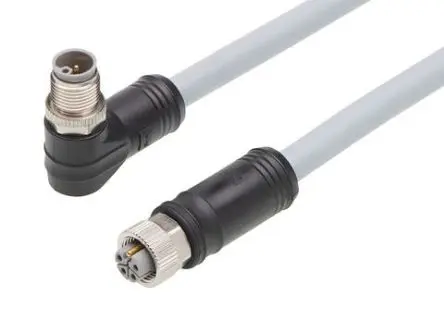 Produktfoto 1 von Brad from Molex 120501 M12 Kabel assembliert Stecker, Buchse 5-polig Buchse/Stecker 16A Kabel IP67