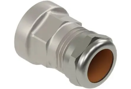 Produktfoto 1 von HARTING HARTING ICC Gehäuse, Gerade, Gr. 20.5 mm, für Kabelverschraubung, Geh.Mat. Zinkdruckguss