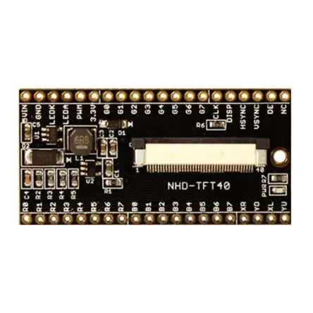 Produktfoto 1 von NEWHAVEN DISPLAY INTERNATIONAL 40-Pin-TFT-Breakout Display-Interface Set für TFT Anzeige Breakout-Board