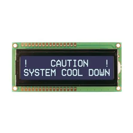 Produktfoto 1 von NEWHAVEN DISPLAY INTERNATIONAL NHD-0216K1Z Alphanumerische LCD-Anzeige, Alphanumerisch LED Weiß 2 x 16, Hintergrund