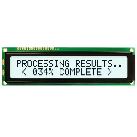 Produktfoto 1 von NEWHAVEN DISPLAY INTERNATIONAL NHD-0220WH Alphanumerische LCD-Anzeige, Alphanumerisch LCD Weiß 2 x 20, Hintergrund Weiß,