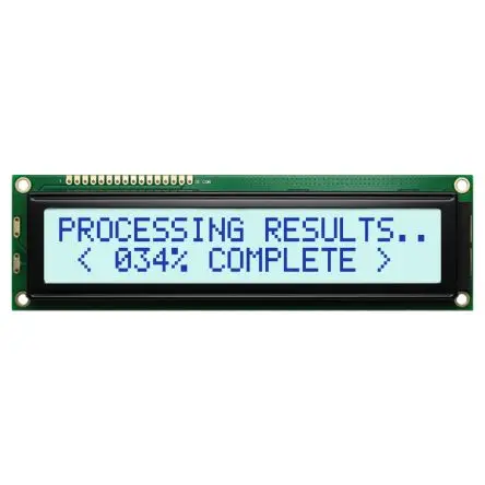 Produktfoto 1 von NEWHAVEN DISPLAY INTERNATIONAL NHDNHD-0220WH Alphanumerische LCD-Anzeige, Alphanumerisch LCD Weiß 2 x 20, Hintergrund