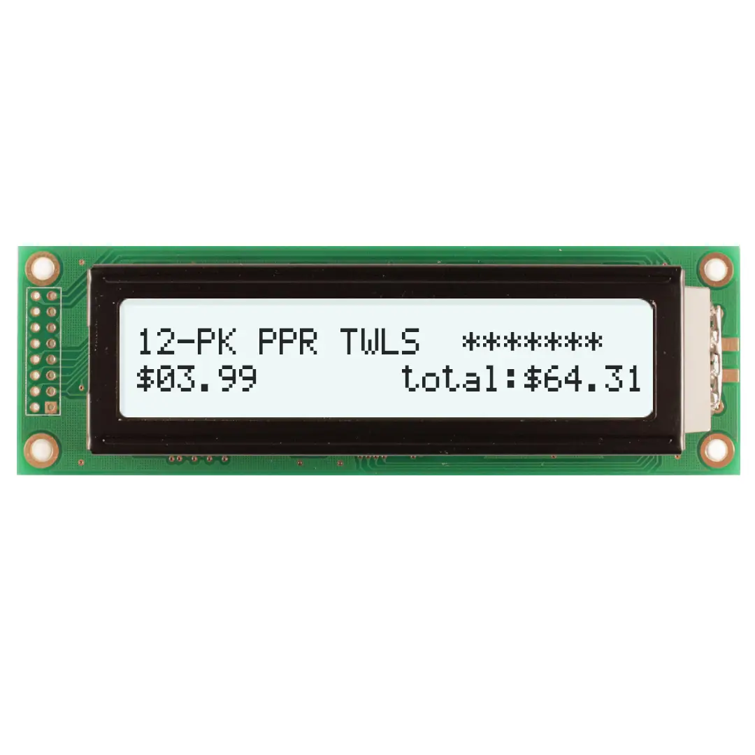 Produktfoto 1 von NEWHAVEN DISPLAY INTERNATIONAL NHD-0224BZ1 Alphanumerische LCD-Anzeige, Alphanumerisch LCD Weiß 2 x 24, Hintergrund