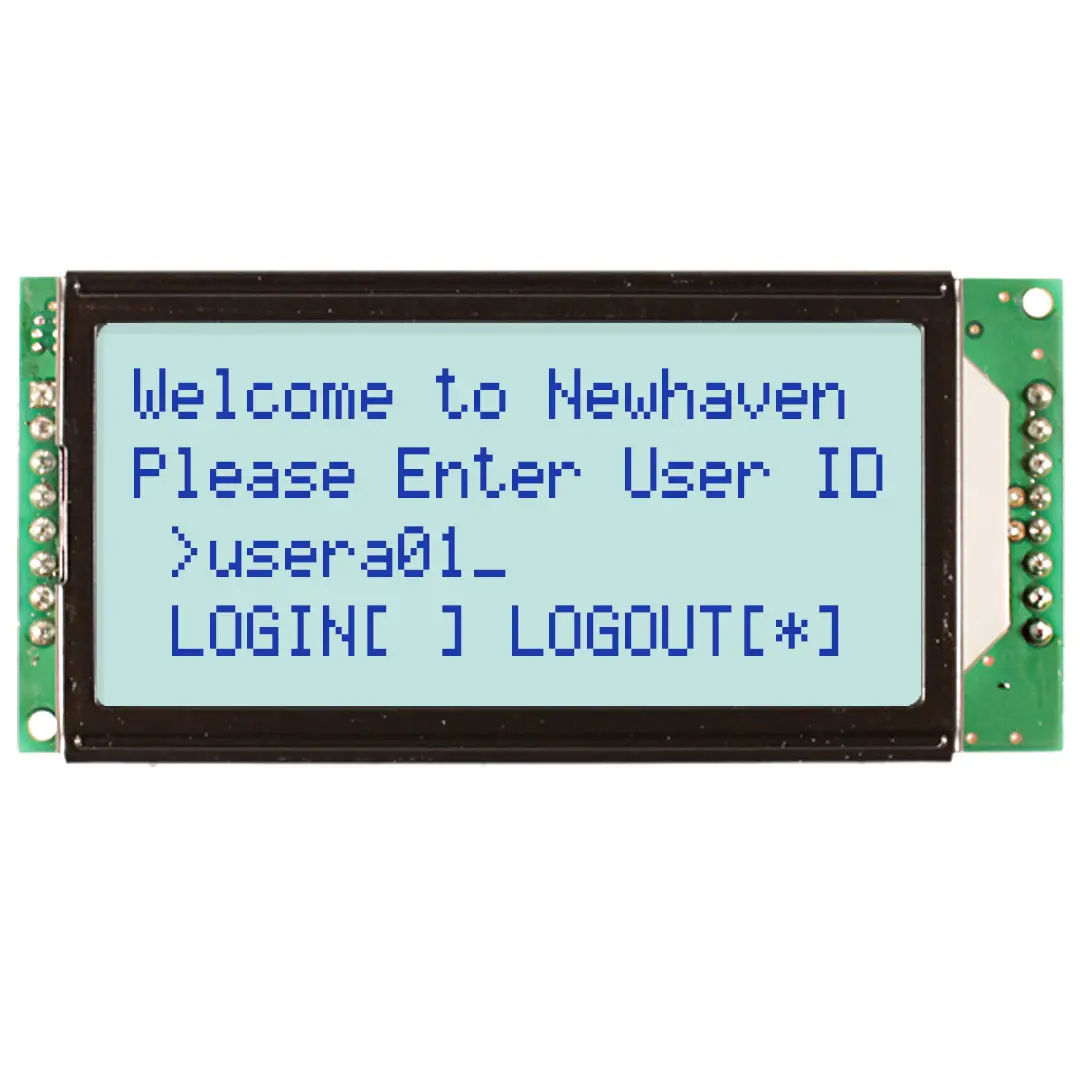 Produktfoto 1 von NEWHAVEN DISPLAY INTERNATIONAL NHD-0420H1Z Alphanumerische LCD-Anzeige, Alphanumerisch LCD Weiß 4 x 20, Hintergrund