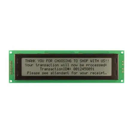 Produktfoto 1 von NEWHAVEN DISPLAY INTERNATIONAL NHD-0440AZ Alphanumerische LCD-Anzeige, Alphanumerisch LCD 4 x 40, Hintergrund Grau,