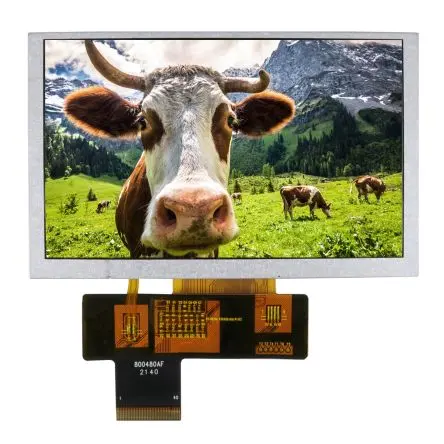 Produktfoto 1 von NEWHAVEN DISPLAY INTERNATIONAL TFT-LCD-Anzeige 5 Zoll RGB, 800 x 480 Pixel, 109 x 65.8 mm LED