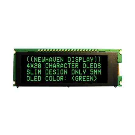 Produktfoto 1 von NEWHAVEN DISPLAY INTERNATIONAL OLED-Display I2C, Parallel, SPI, 72.42 x 22.82 mm LED