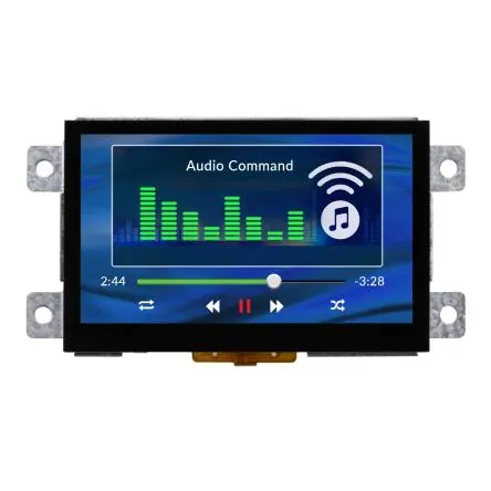 Produktfoto 1 von NEWHAVEN DISPLAY INTERNATIONAL TFT-LCD-Anzeige 4.3 Zoll HDMI, USB Touchscreen Kapazitiv, 800 x 480 Pixel, 96.1 x 54.8 mm