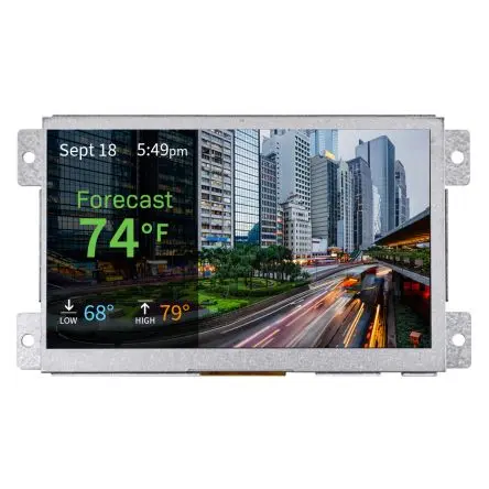 Produktfoto 1 von NEWHAVEN DISPLAY INTERNATIONAL TFT-LCD-Anzeige 7 Zoll HDMI, 1024 x 600 Pixel, 155.21 x 86.92 mm