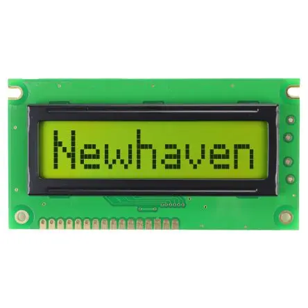 Produktfoto 1 von NEWHAVEN DISPLAY INTERNATIONAL NHD-0108FZ Alphanumerische LCD-Anzeige, Alphanumerisch LCD 1 Zeile mit 8 Zeichen,