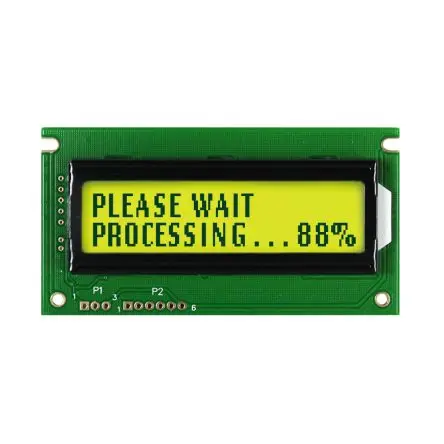 Produktfoto 1 von NEWHAVEN DISPLAY INTERNATIONAL NHD-0216B3Z Alphanumerische LCD-Anzeige, Alphanumerisch LCD Grün, Gelb 2 x 16,