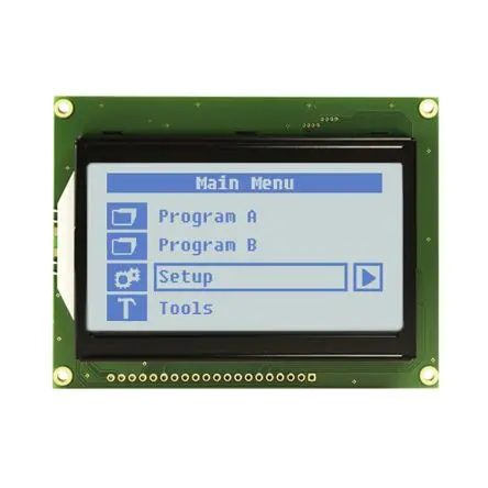 Produktfoto 1 von NEWHAVEN DISPLAY INTERNATIONAL NHD-12864AZ Grafik-LCD Anzeige, Graphisch LCD Weiß 128 x 64 Pixel, Hintergrund Grau,