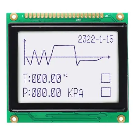 Produktfoto 1 von NEWHAVEN DISPLAY INTERNATIONAL NHD-12864WG Grafik-LCD Anzeige, Graphisch LCD Weiß 128 x 64 Pixel, Hintergrund Weiß,