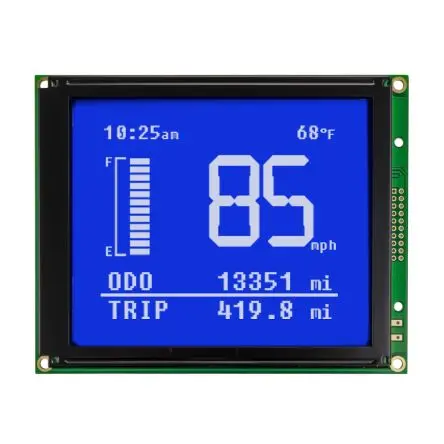 Produktfoto 1 von NEWHAVEN DISPLAY INTERNATIONAL NHD-160128WG Grafik-LCD Anzeige, Graphisch LCD Weiß 160 x 128 Pixel, Hintergrund Blau,