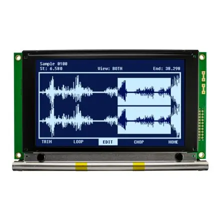 Produktfoto 1 von NEWHAVEN DISPLAY INTERNATIONAL NHD-240128WG Grafik-LCD Anzeige, Graphisch LCD Weiß 240 x 128 Pixel, Hintergrund Schwarz,