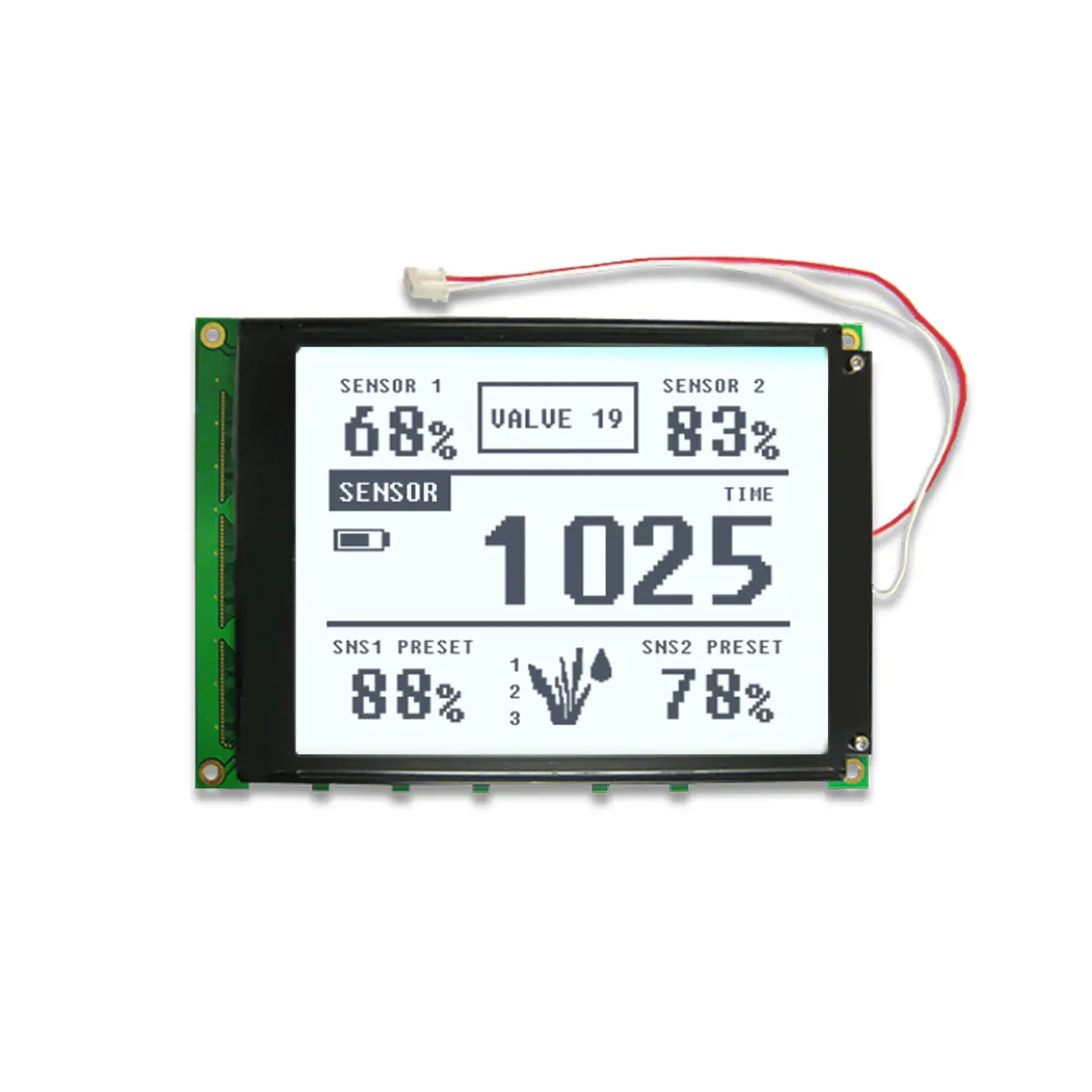 Produktfoto 1 von NEWHAVEN DISPLAY INTERNATIONAL NHD-320240WG Grafik-LCD Anzeige, Graphisch LCD Weiß 320 x 240 pixel, Hintergrund Weiß,