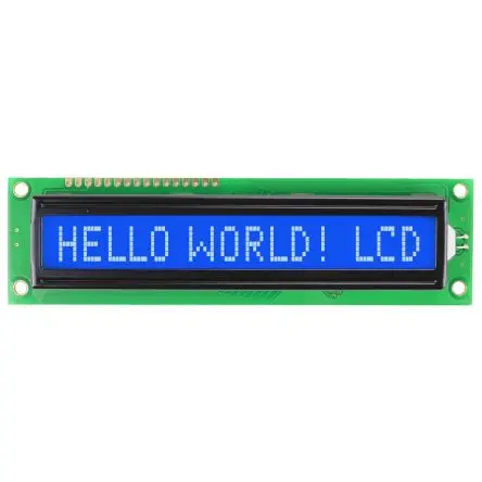 Produktfoto 1 von NEWHAVEN DISPLAY INTERNATIONAL NHD-0116DZ Alphanumerische LCD-Anzeige, Alphanumerisch LCD Weiß 1 Zeile mit 16 Zeichen,