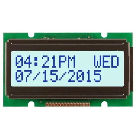 Produktfoto 1 von NEWHAVEN DISPLAY INTERNATIONAL NHD-0212WH Alphanumerische LCD-Anzeige, Alphanumerisch LCD Weiß 2 x 12, Hintergrund Grau,