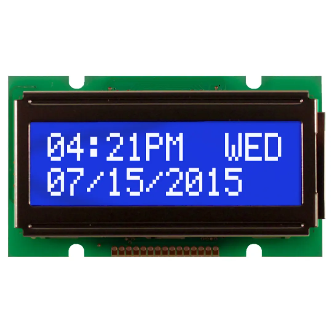 Produktfoto 1 von NEWHAVEN DISPLAY INTERNATIONAL NHD-0212WH Alphanumerische LCD-Anzeige, Alphanumerisch LCD Weiß 2 x 12, Hintergrund Blau,
