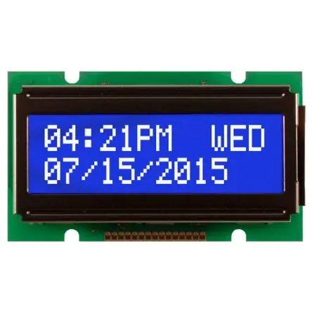 Produktfoto 1 von NEWHAVEN DISPLAY INTERNATIONAL NHD-0212WH Alphanumerische LCD-Anzeige, Alphanumerisch LCD Weiß 2 x 12, Hintergrund Blau,