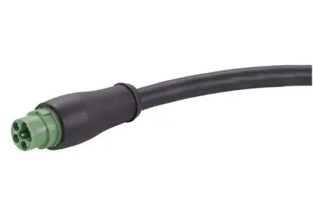Produktfoto 1 von HARTING Circular Connectors Size 15, 6-polig Kabel assembliert, Stecker Stecker / Nicht abgeschlossen, Länge 5 m