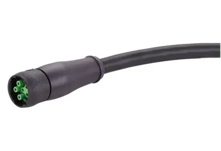 Produktfoto 1 von HARTING Circular Connectors Size 15, 6-polig Kabel assembliert, Gerade Buchse / Nicht abgeschlossen, Länge 10 m