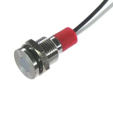 Produktfoto 1 von CML PL10SL Edelstahl-Panel-Leuchte Grün, Rot Panel-LED, Draht 24V 10 mm, IP67