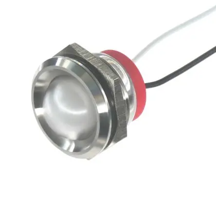 Produktfoto 1 von CML PL22SL Edelstahl-Panel-Leuchte Weiß Panel-LED, Draht 110V 22 mm, IP67