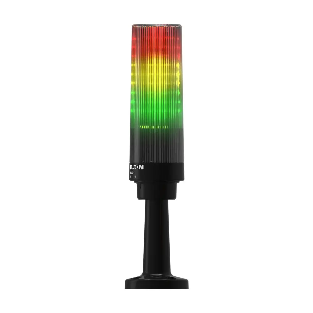 Produktfoto 1 von Eaton SLC LED Signalturm 3-stufig Linse Grün, Rot, Gelb +